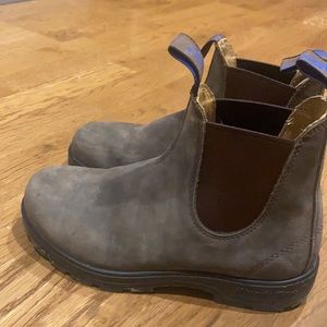Blundstone Thermal Chelsea Boots Rustic Brown Size 6